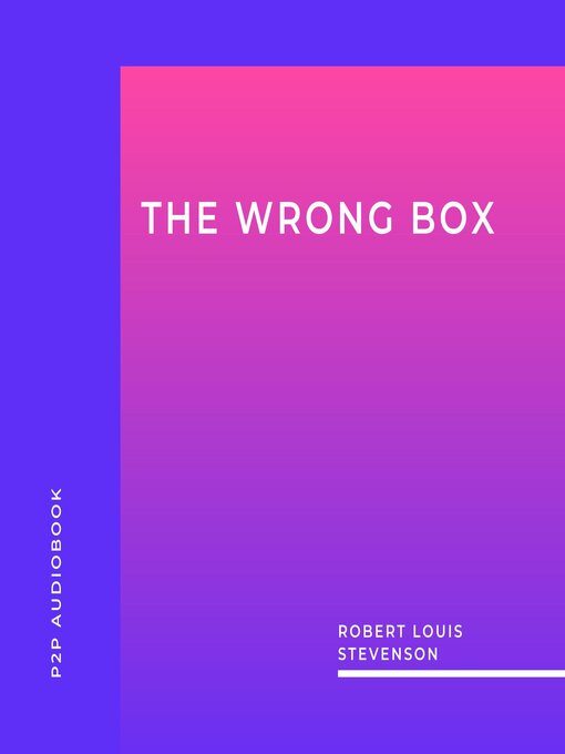 Title details for The Wrong Box (Unabridged) by Robert Louis Stevenson - Available